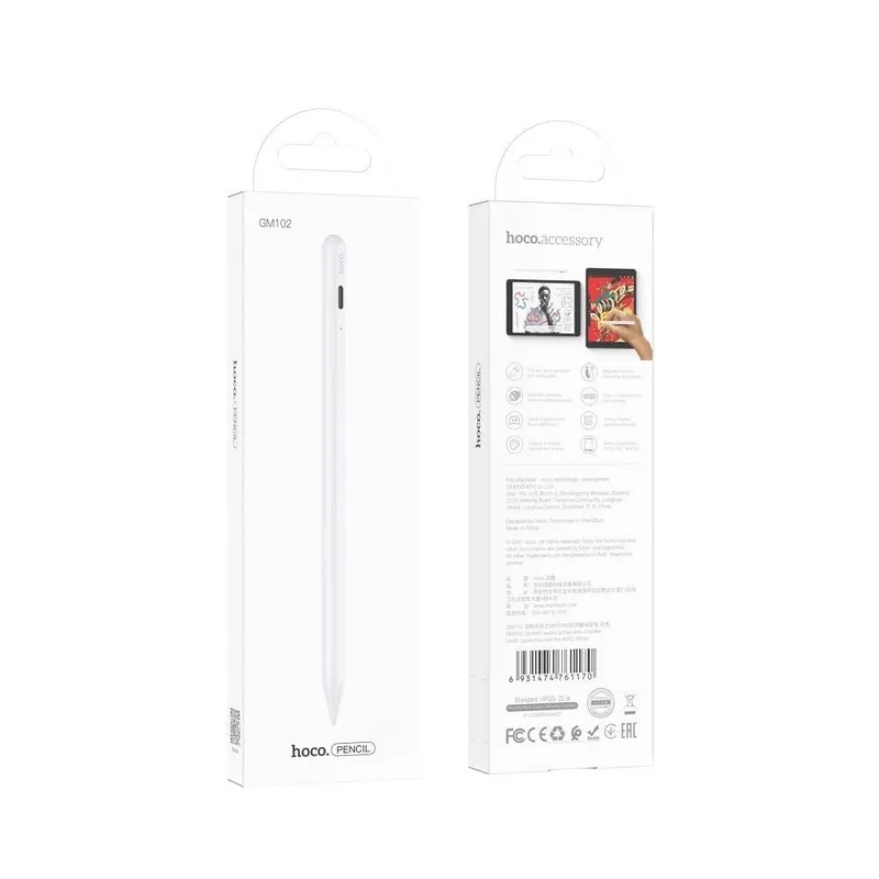 Стилус Hoco GM102 магнитный для iPad (аналог Apple Pencil) — фото 3