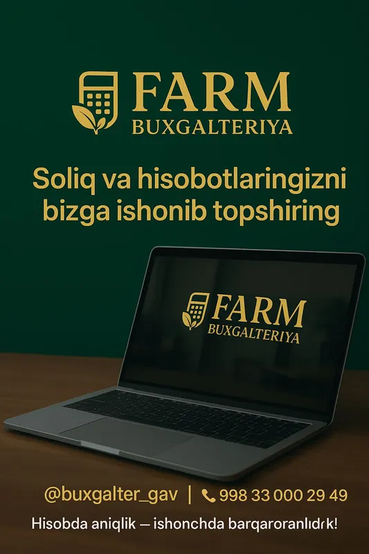 Onlayn buxgalterya xizmatlarini taklif etamiz