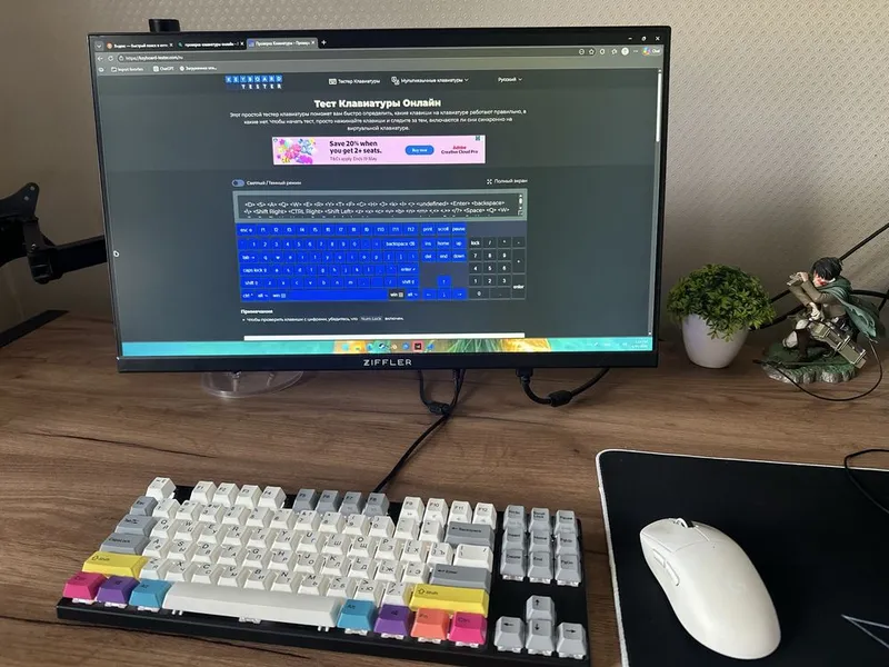 Varmilo MA87M V2 CMYK, EC Sakura V2 — фото 2