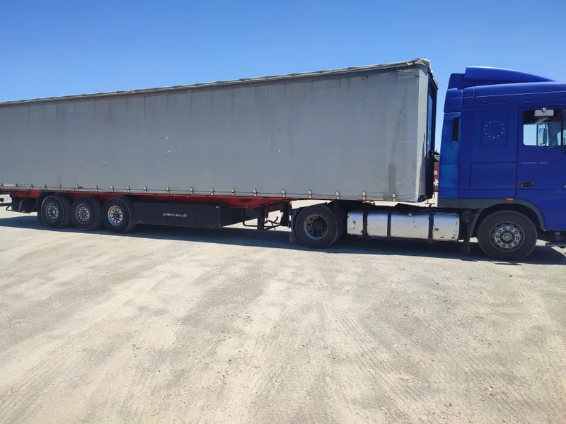 DAF евро 2 с полуприцепом 3