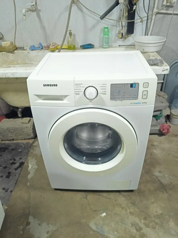 Samsung 6 kg eco bubble aybi yoʻq zoʻr ishlidi dastafka ustanofka bor 4 Samsung 6 kg eco bubble aybi yoʻq zoʻr ishlidi dastafka ustanofka bor 4