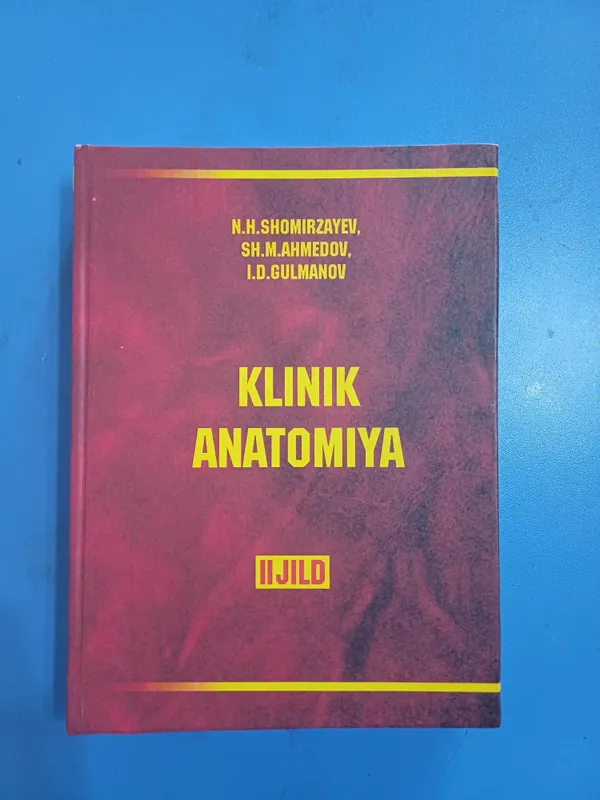 OXTA. Klinik anatomiya kitobi. I.D.Gulmanov.