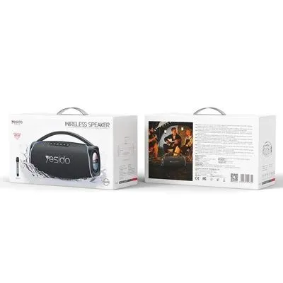 Портативная колонка Yesido YSW45 / YSW46 с караоке и RGB 120вт/220вт — фото 3