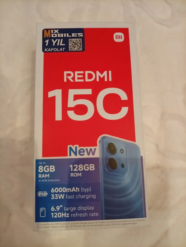 REDMI 15C yangi