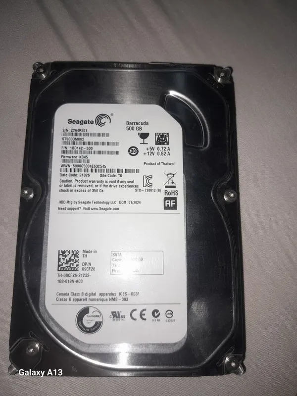 Seagate Barracuda 500GB