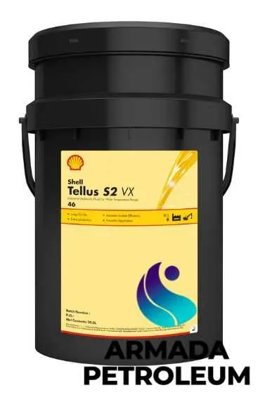 Shell Tellus S2 VX46 gidravlik moyi Shell Tellus S2 VX46 gidravlik moyi