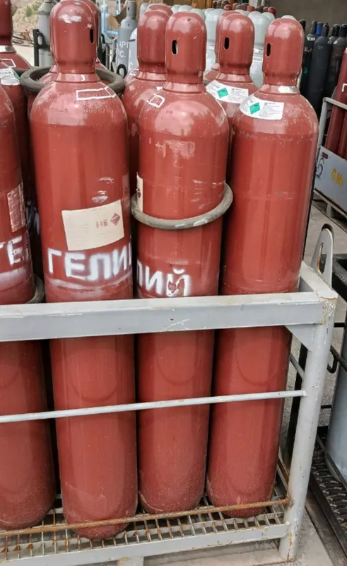 Гелий газ высокой чистоты 5.0-6.0 4 Гелий газ высокой чистоты 5.0-6.0 4