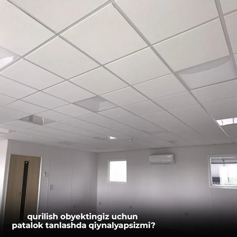 Armstrong potolok | Армстронг потолок | Pokakli potolok | Gipsli 6