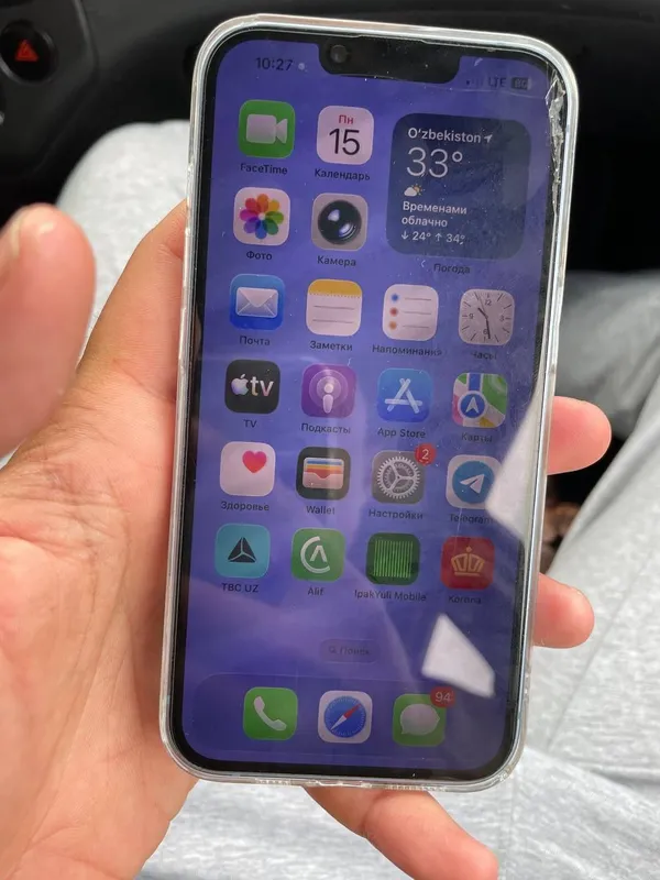 Iphone 14, Xotira 128, Yomks 82%, narxi 4.2 mln. Kelishamiz. — фото 1