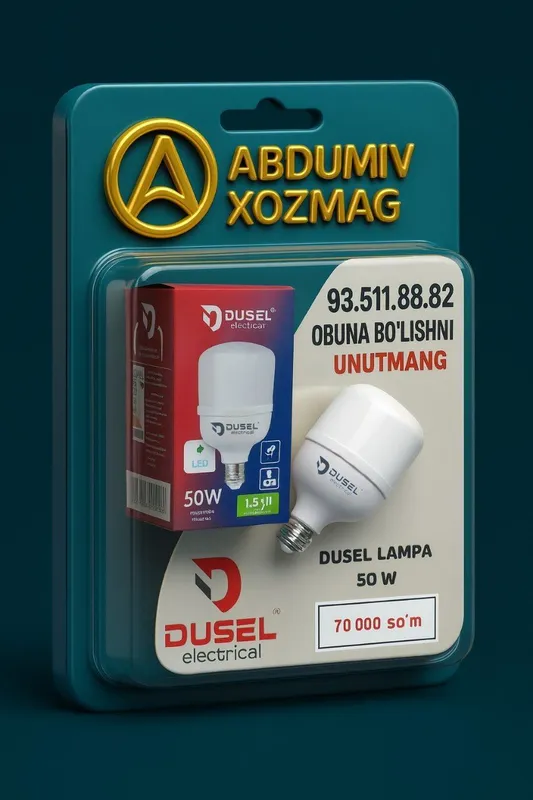 DUSEL LED LAMPA 50w ABDUMIV XOZMAG no.2