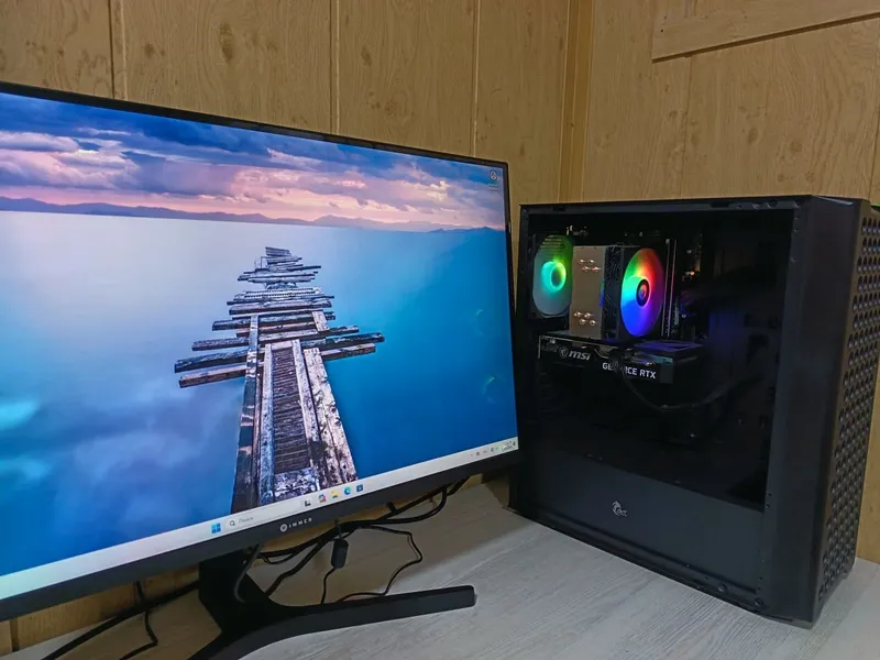 Игровой комплект: монитор Immer 27" + системный блок