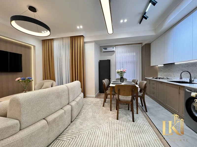 Двухъярусная квартира с евроремонтом и мебелью в ЖК Poytaxt Residence