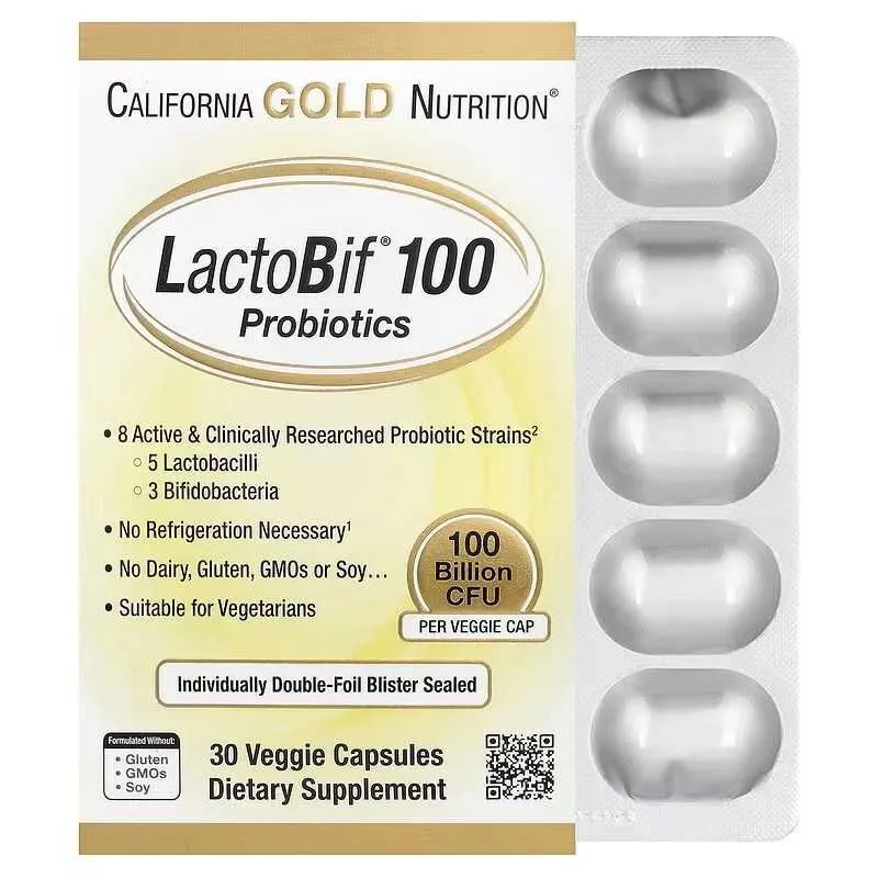 California Gold LactoBif 30 LactoBif 5 LactoBif 65 LactoBif 100 — фото 4