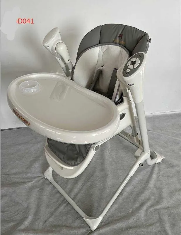 Iningbaby 3-in-1 ovqatlantirish stulchasi, elektr tebranma, transformator 7
