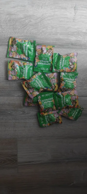 Дружная ферма из makro макро корзинка Фиксики фигурки игрушки коллекци — фото 1
