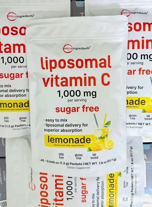 Liposomal vitamin c, витамин с 1000 мг, poroshok, липосомальный