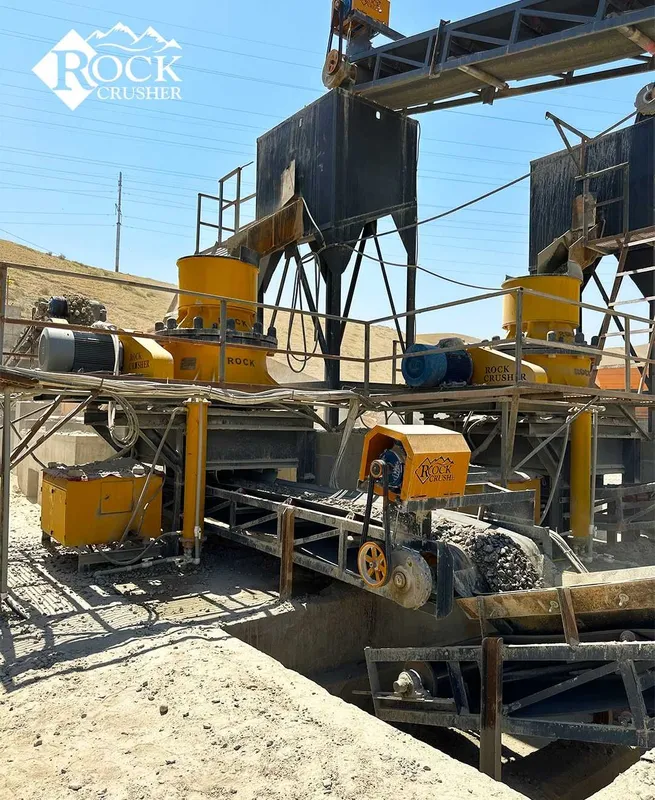 КОНУСНАЯ ДРОБИЛКА RockCrusher RC36 Производство Иран