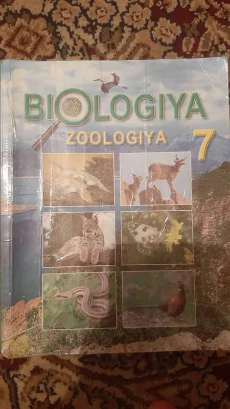 biologiya 7sinf zoologiya