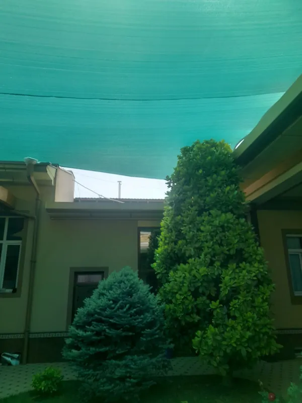 Соя сетка банер установка киламиз сонца зашитний сетка установка — фото 1