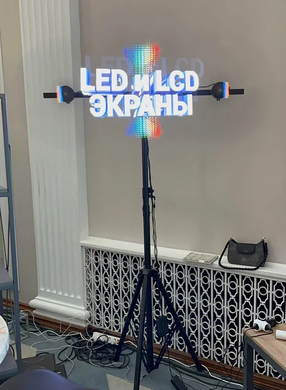 Аренда голографических 3D вентиляторов (LED-экранов) большой 65 см — фото 4