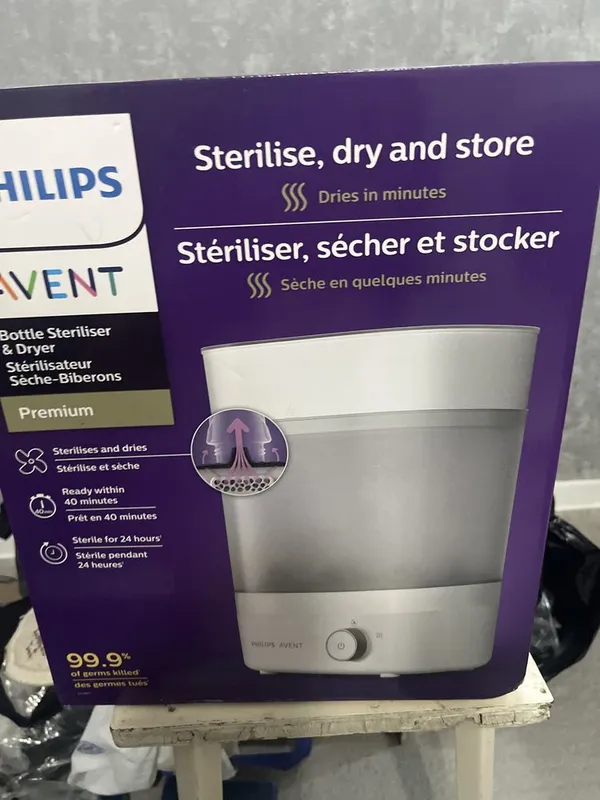 Стерилизатор Philips Avent для детских бутылочек, посуды и тд. — фото 1