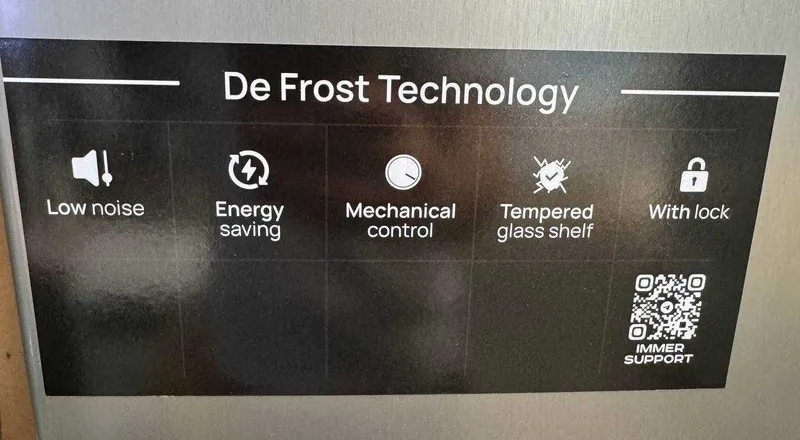 Холодильник Immer DF85SD-Inox De Frost 85 л — фото 4
