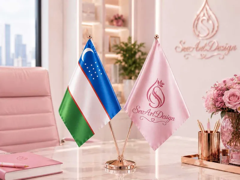 Ofis uchun kichik va kotta bayroqchala