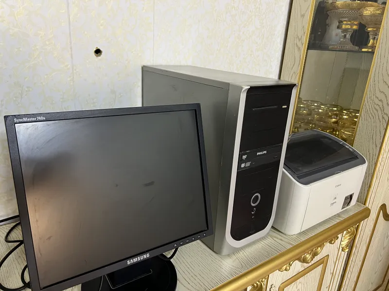 To‘liq kompyuter set Samsung monitor Canon printer