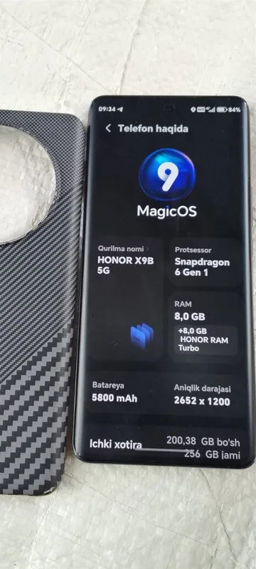 Honor x9b 5g