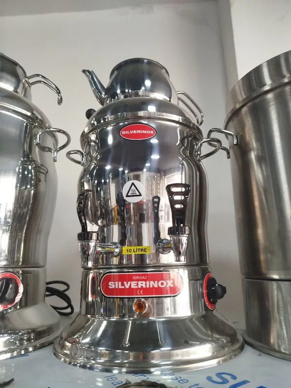 Самовар ,silver samovar , Samovar turkiya — фото 5