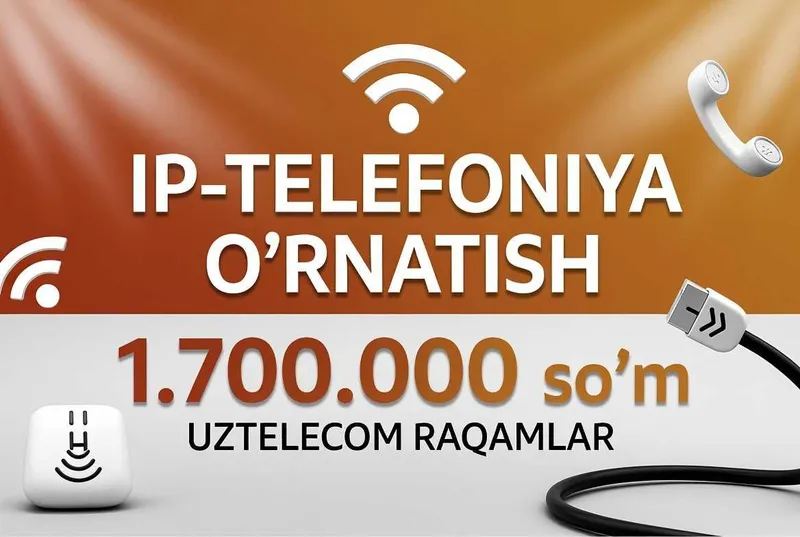SIP telefoniya ulash - 3 kunda под ключ