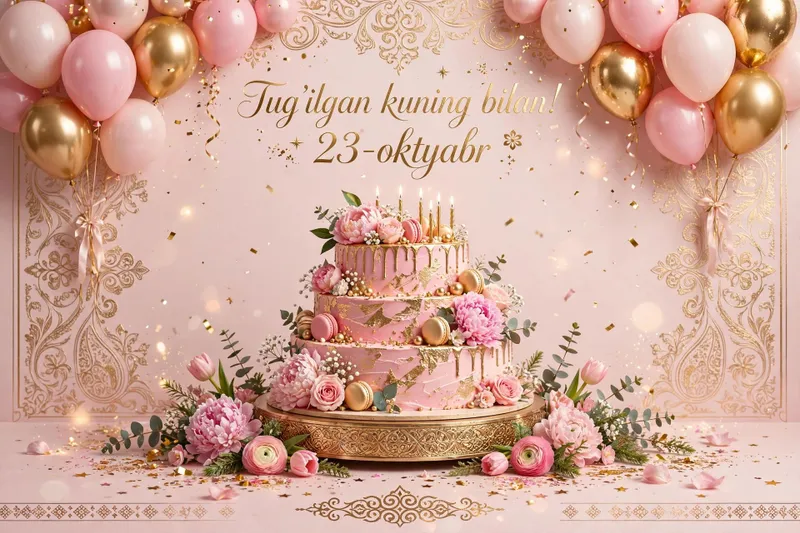 tugʻilgan kun uchun tabriklar 8