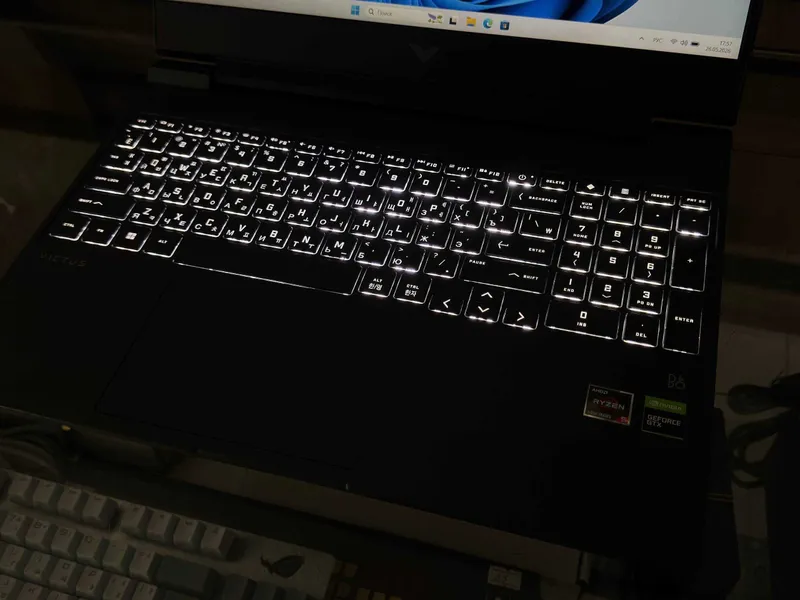 HP Victus 16 Ryzen 5 5600H ram 16 ssd 512 GTX 1650 4Gb — фото 3