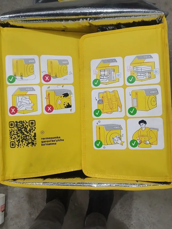 Termo Yandex sumka katta yab yangi hali srochni sotiladi — фото 2