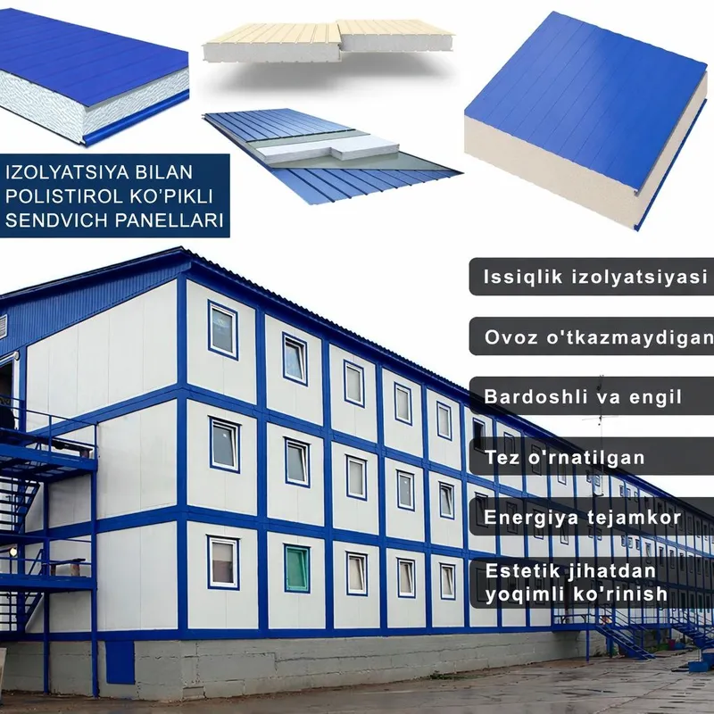 Сэндвич панел | Вакт Ва Буджетингиз Тежамкорлиги 2 Сэндвич панел | Вакт Ва Буджетингиз Тежамкорлиги 2
