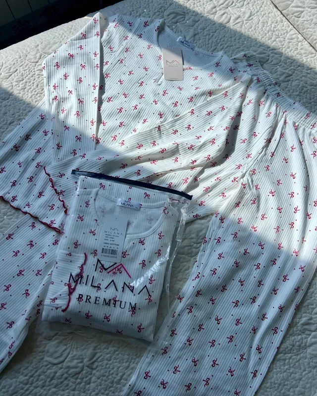 Yangi pijama, 100% paxta, S–2XL 2 Yangi pijama, 100% paxta, S–2XL 2