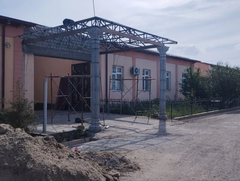 Кантинер профилдан замонавий Катеж биноларни том фирмасини ясаймиз — фото 4