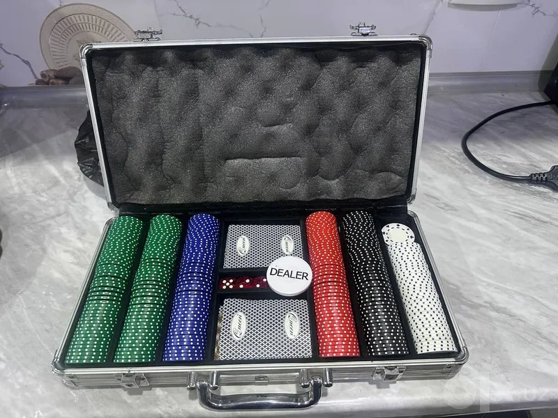 POKER stol o‘yini, 290 ta jeton POKER stol o‘yini, 290 ta jeton