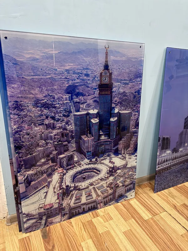 Devor uchun makka va madina oynali rasmlar 4 Devor uchun makka va madina oynali rasmlar 4