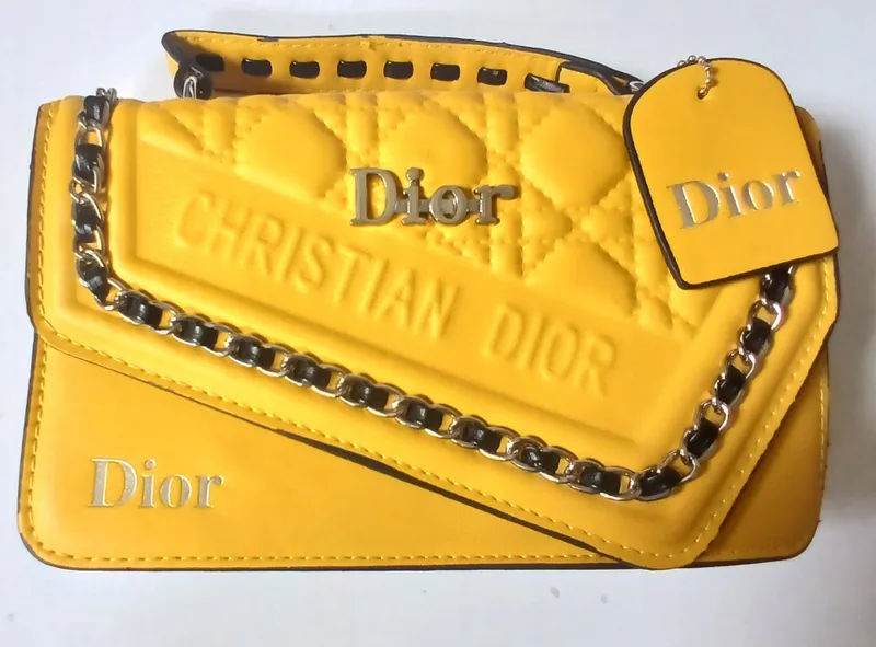 Новый стильный комплект сумок 2 в 1 Dior + коробка — фото 1