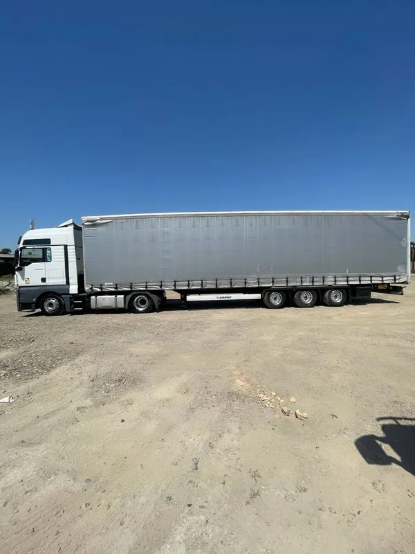 MAN TGX 18.500 EURO 6 + KRONE SD (MEGA) Прицеп Сотилади 2
