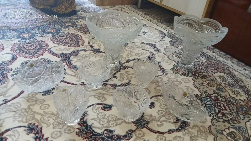 Хрусталь набор чистый 2