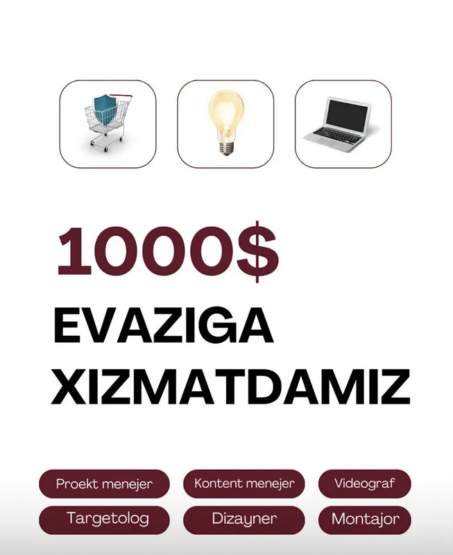 SMM Xizmati, Tashkent(kafolatlangan)