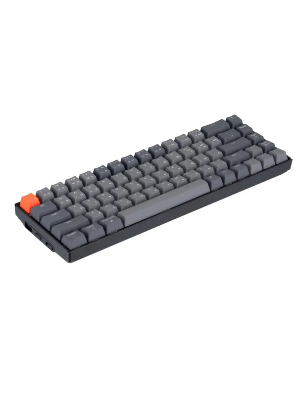 Беспроводная игровая механическая клавиатура Keychron K6 (68 клавиш), Gateron G Pro Red, White LED, Bluetooth, K6O1 — фото 2