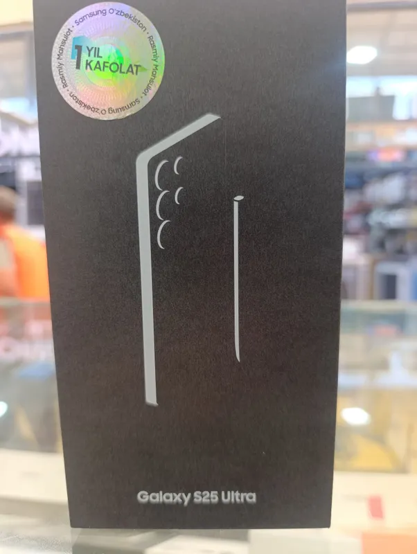 Samsung S 25 ultra jetblack