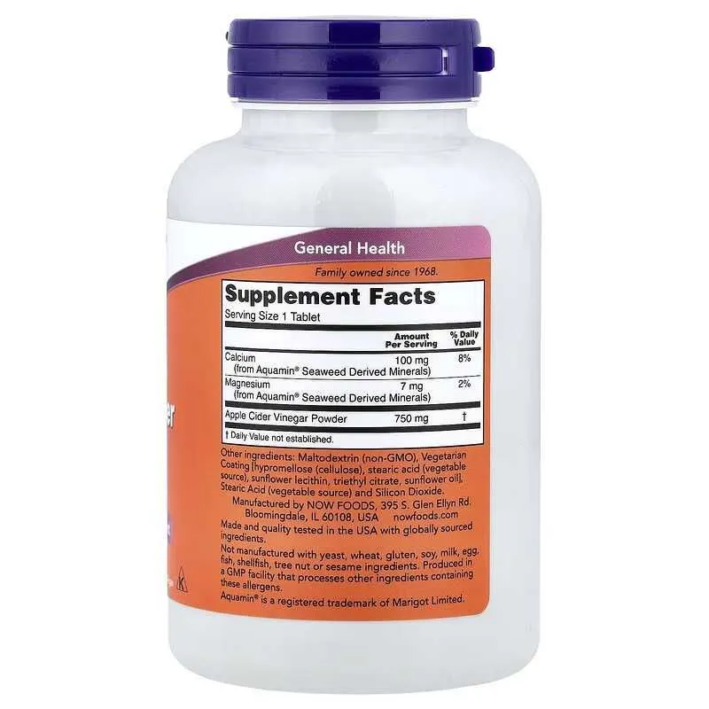 NOW Foods Apple Cider Vinegar яблочный уксус olma sirkasi — фото 4