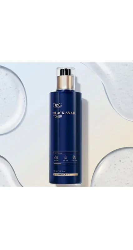 Набор Dr.G Black Snail Toner 150 мл + эмульсия 150 мл (2 вида, 1 компл — фото 3