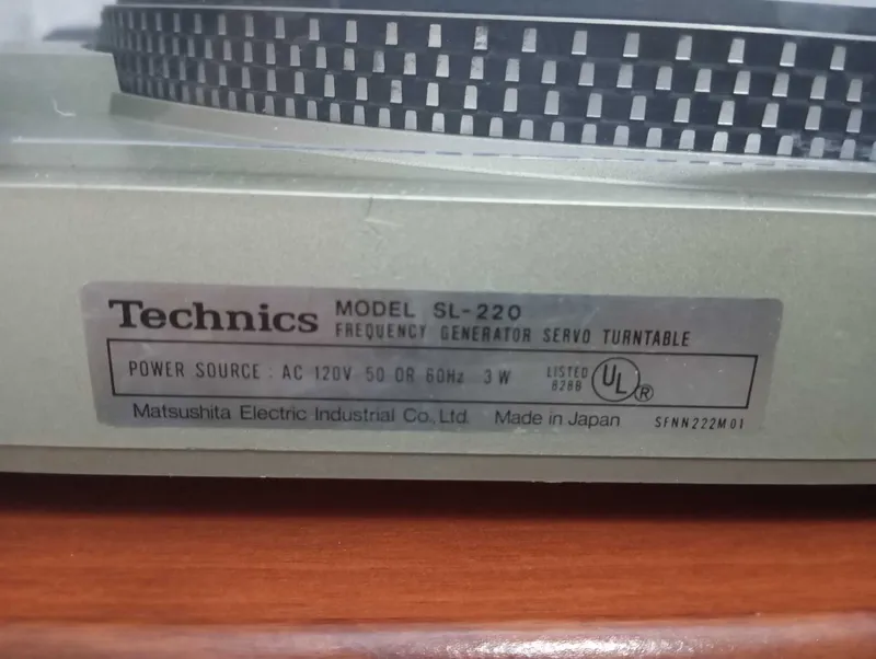 TECHNICS проигрыватель винил дисков. — фото 7