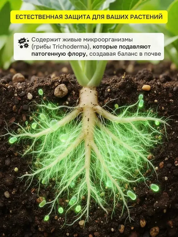 Биоактиватор компоста и почвы «Триходерма», 650 г