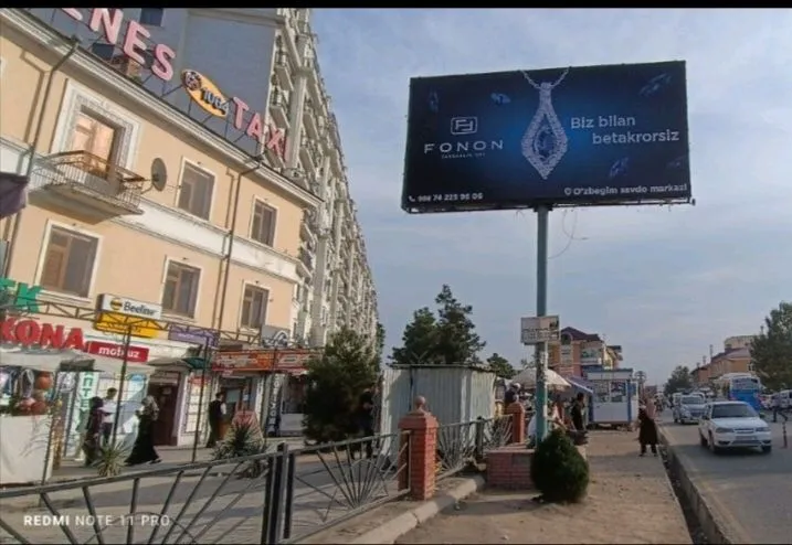 led ekran, bilbo'rdlarda reklama — фото 1